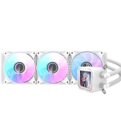 DarkFlash DV360S LCD (White) AIO ARGB Liquid Cooler